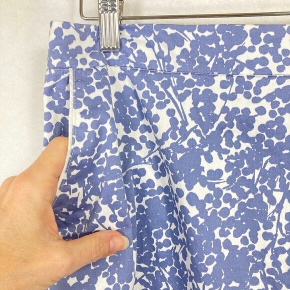 Shade A-Line Skirt Ditzy Floral Lightweight Church Academia Summer Boho 8 - Picture 2 of 5